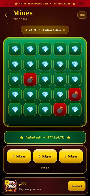 p999 Screenshot 1