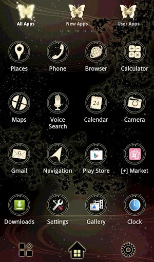 Butterfly Wallpaper Eclipse Screenshot 1