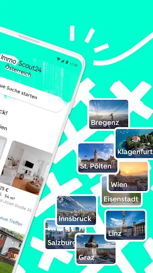 ImmoScout24 Austria · Apartments, Houses & Offices Screenshot 1