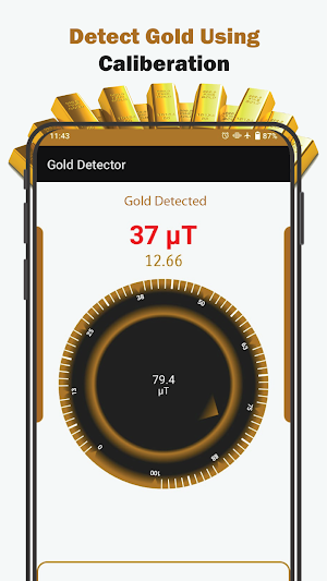 Gold Scanner : Gold Detector Screenshot 2
