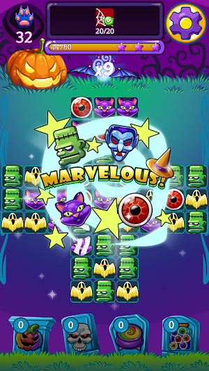 Halloween Witch Puzzle World Screenshot 1
