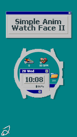 Simple XP Watch Face Screenshot 0
