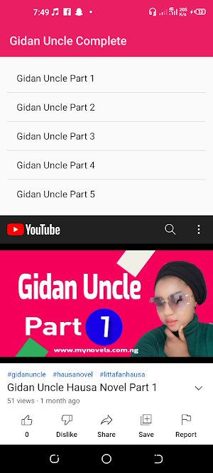 Gidan Uncle - Audio and Docs Screenshot 0