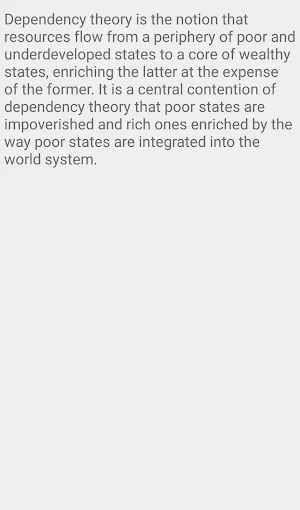 International dependence theory Screenshot 1