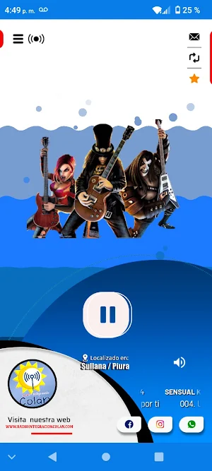 Radio Integracion Colan Screenshot 1