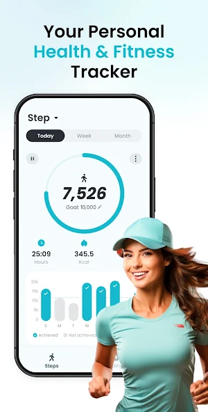 Pedometer App - Step Counter Screenshot 0