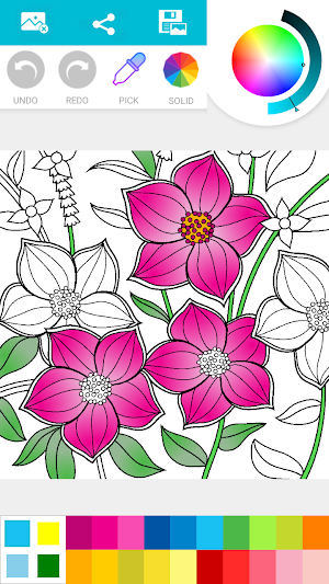 Coloring Pages : Adult Colorin Screenshot 0