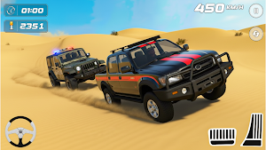 4x4 Jeep Land Cruiser Game Screenshot 0