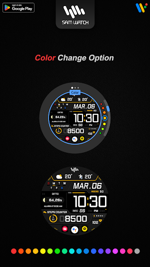 SamWatch Digital Menhit Screenshot 3
