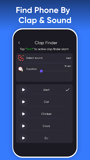 Find My Phone by Clap Screenshot 1