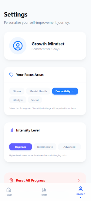 Build Better Habit And Fitness Screenshot 2