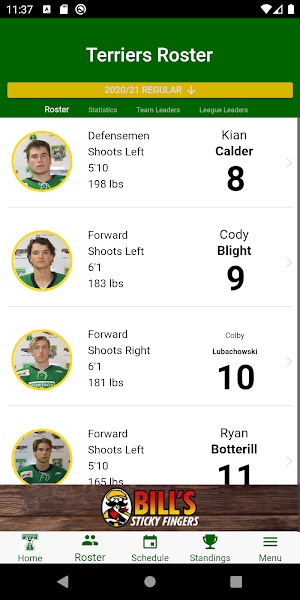 Portage Terriers Official App Screenshot 2