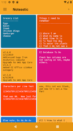 Noteastic Notepad Screenshot 2