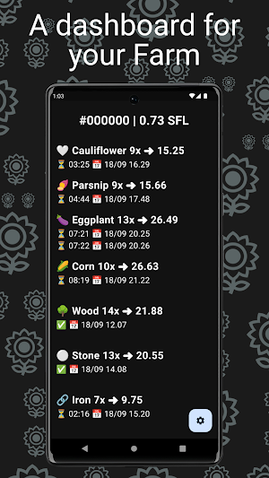 Sunflalert Notifier for SFL Screenshot 0
