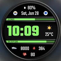 DADAM108 Digital Watch Face
