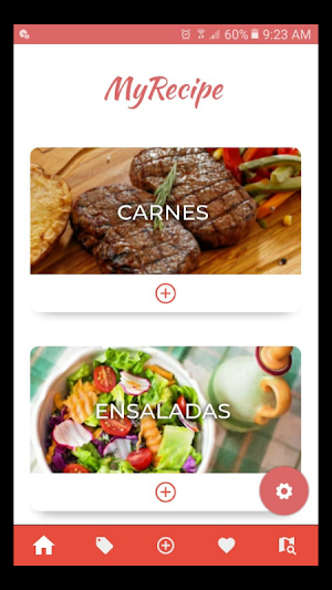 MyRecipe Screenshot 1