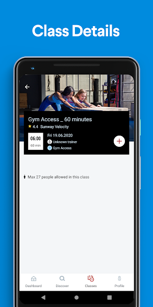 Chi Fitness Screenshot 2