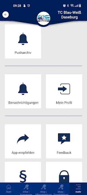 1. TC Blau-Weiß Daseburg Screenshot 3