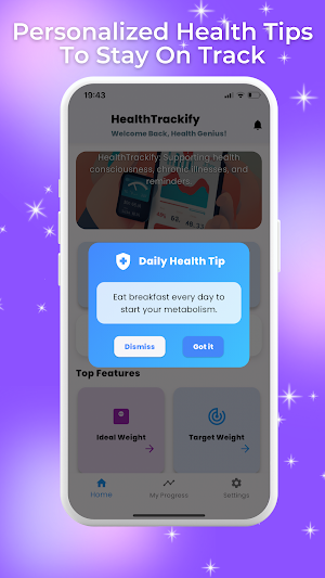 HealthTrackify: Health Tracker Screenshot 2