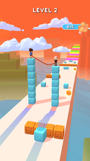 Sky Cube Surfer - Cube Skating Screenshot 2