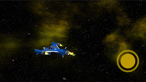 Spaceship Fighter jet Fly Sky Screenshot 2