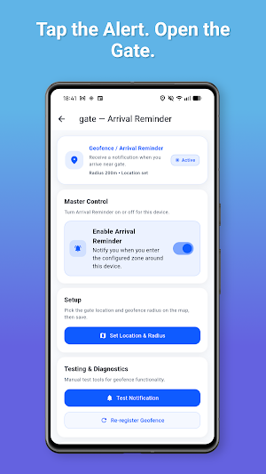 GateRelay – GSM Gate Control Screenshot 3