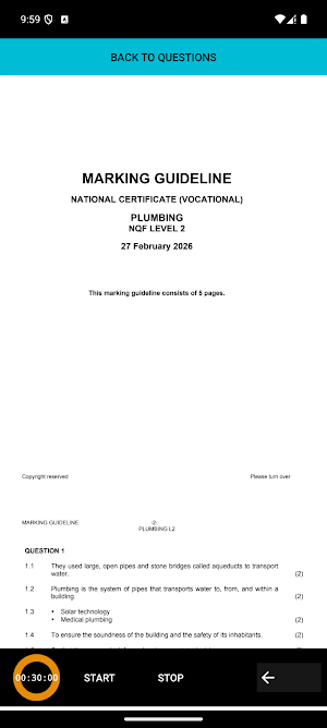 TVET NCV Plumbing Screenshot 1