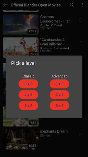 VidSlice: Video Sliding Puzzle Screenshot 1