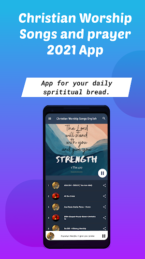 Christian Worship Songs and Prayers Screenshot 0