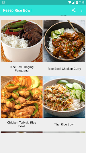 Resep Rice Bowl Screenshot 3