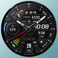 MD322 Analog watch face