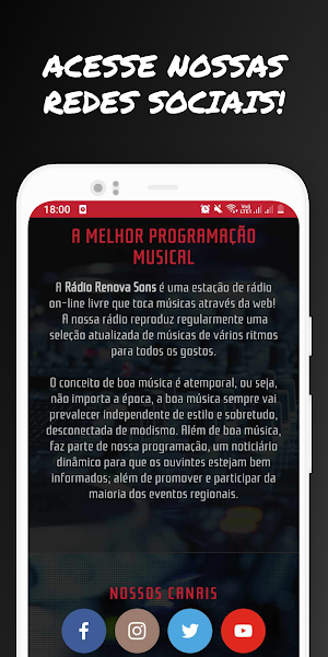 Rádio Renova Sons Screenshot 2