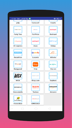 Online Shopping Singapore - Singapore Shopping App Screenshot 1
