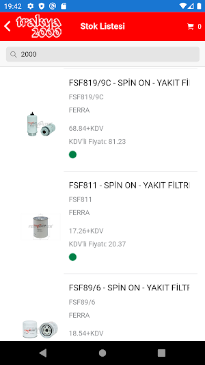 Trakya2000 B2B Screenshot 1