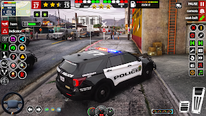 Open World Police Car Chase 3d Screenshot 2