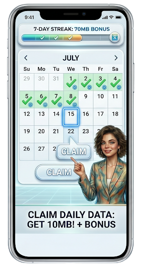 Daily Internet Data - Rewards Screenshot 2