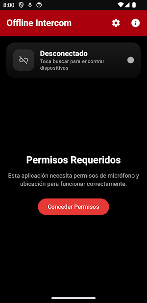 Offline intercom Screenshot 0