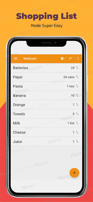 Shopping List NO ADS Screenshot 0