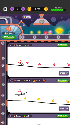 Idle Line Driver Tycoon - Rider Simulator Screenshot 0