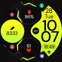 Dream 85 digital watch face