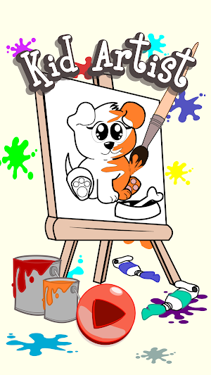 Kid Artist - Animals Coloring Screenshot 0