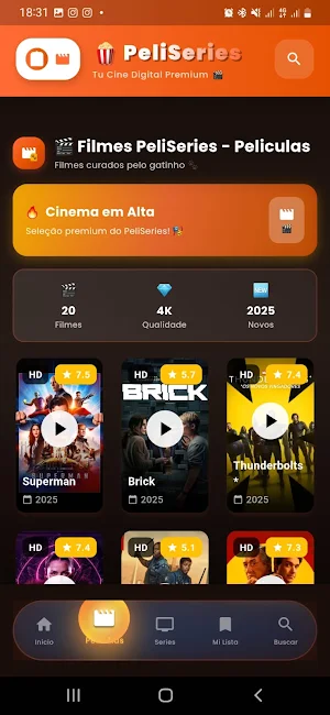 PeliSeries - Peliculas Screenshot 2
