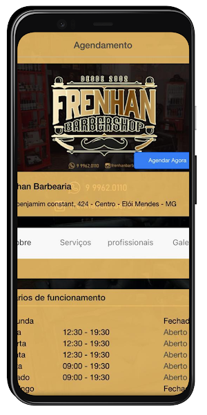 Frenhan Barbearia Screenshot 0