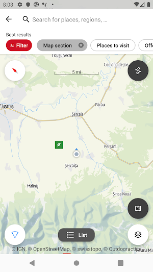 Romania Outdoor Travel Guide Screenshot 1