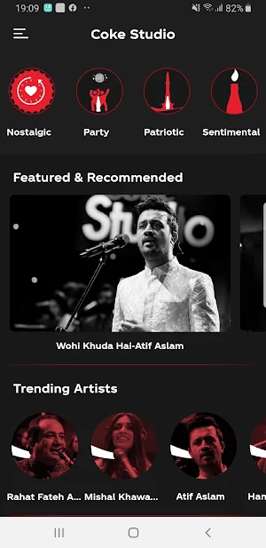 Coke Studio Screenshot 1