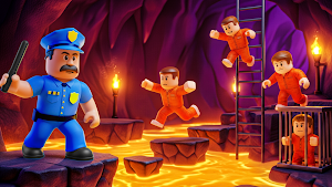 Prison Run: 3D Obby Parkour Screenshot 1