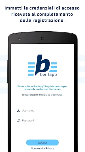 Benfapp Professionisti Screenshot 0