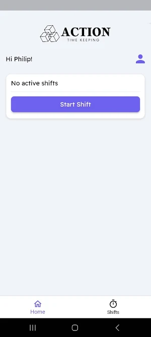 Action Time Keeping Screenshot 0