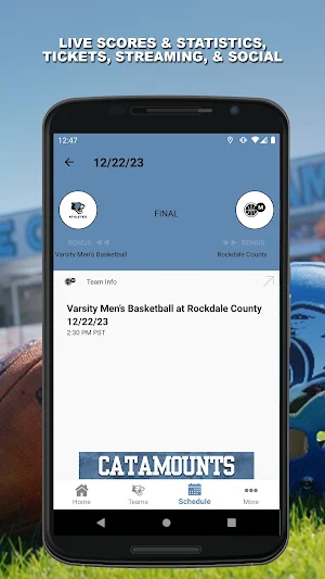 Panther Creek Catamounts Screenshot 2