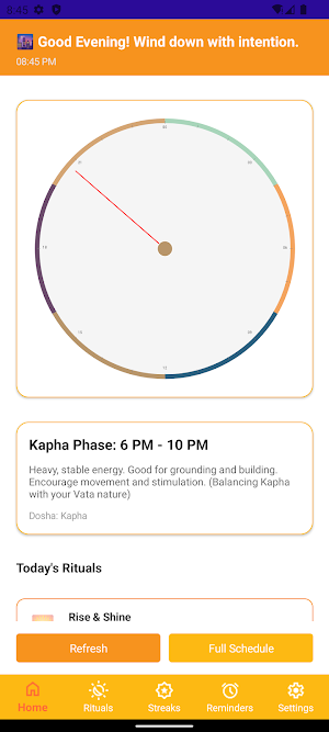 Dinacharya Screenshot 0